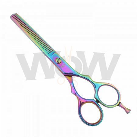 Professional Rainbow Hair Thinning Scissor