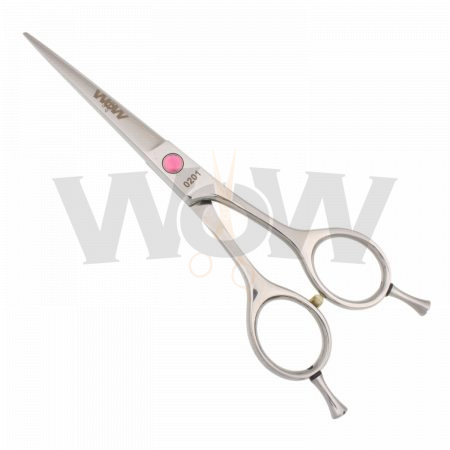 Elegant Symmetric Handle Hair Cutting Shears Pink Diamond