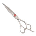 Professional Hair Cutting Scissors Engraved Handle