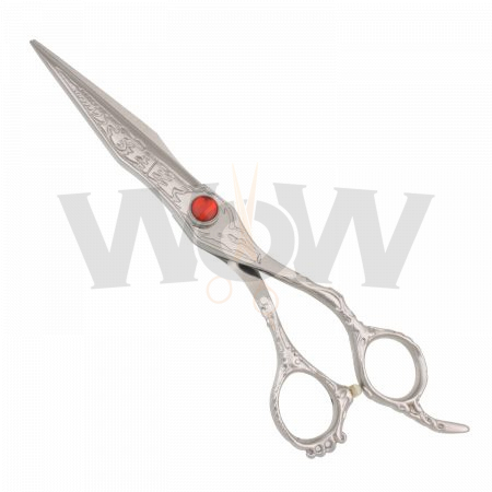 Professional Hair Cutting Scissors Engraved Handle