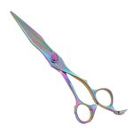 Professional Elegant Rainbow Hair Cutting Scissors